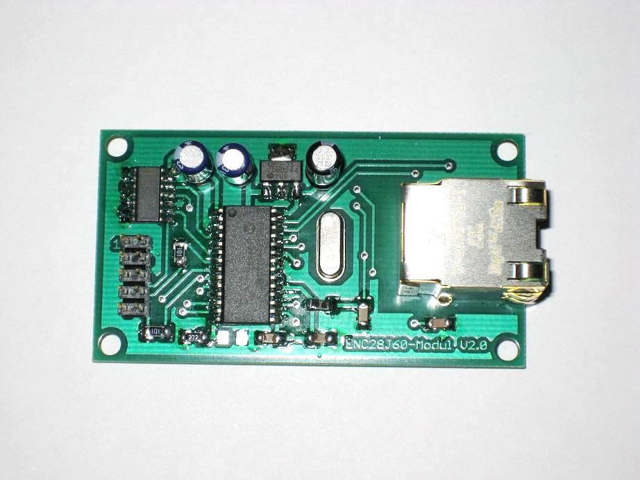 ENC28J60 Ethernet Modul Board